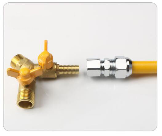 ISO9001 Hose Connectors And Fittings , G3/4 Y Ball Valve For Copper Pipe